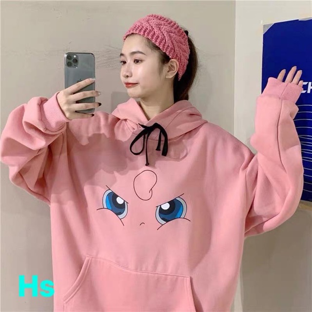 [FREESHIP ĐƠN TỪ 50K] Áo hoodie mặt thú mũ tai dài phối đen HSU1119