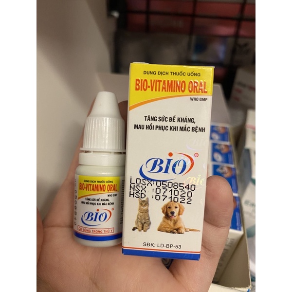 Bio Vitamin Cho Thú Cưng 10ml