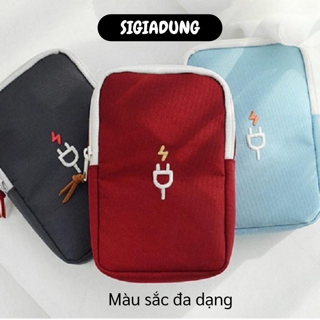 [SGD] Túi Đựng Điện Thoại - Túi Đựng Phụ Kiện Pin Sạc, Tai Nghe, Điện Thoại Chống Sốc 6952