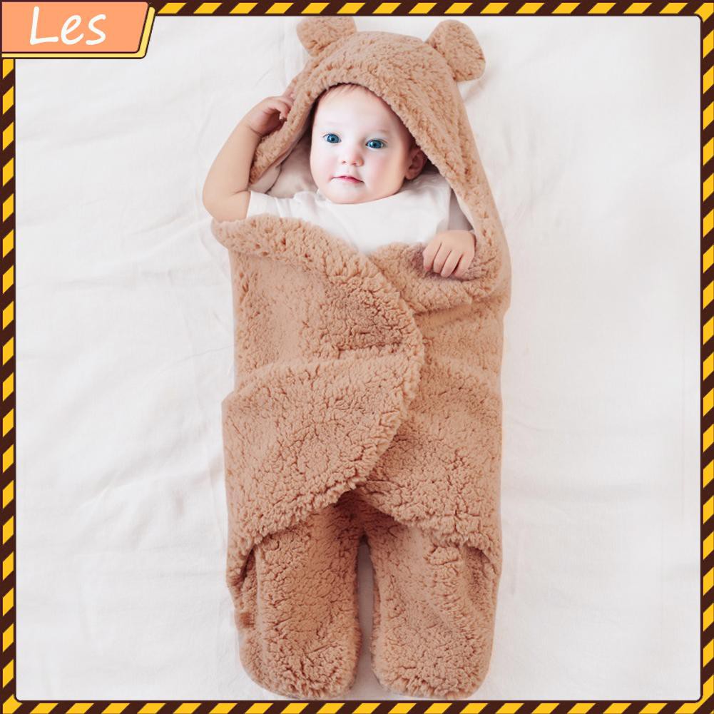 Túi Ngủ Lông Cừu Mềm Mại Cho Bé Sơ Sinh