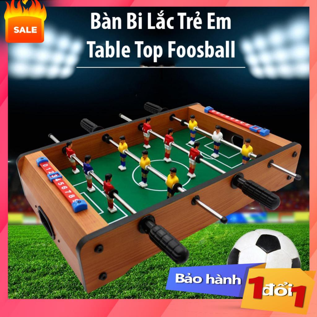 ✔️ Bàn bi lắc,Đồ chơi bàn bi lắc bóng đá Table Top Foosball