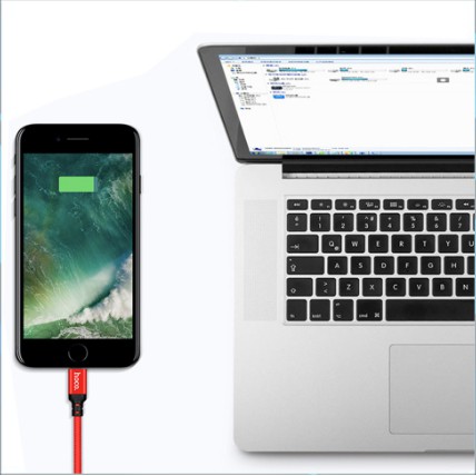 Dây cáp sạc dù IPHoco X14 | IP| máy tính bảng táo 1m 2m Bảo hành 1 tháng