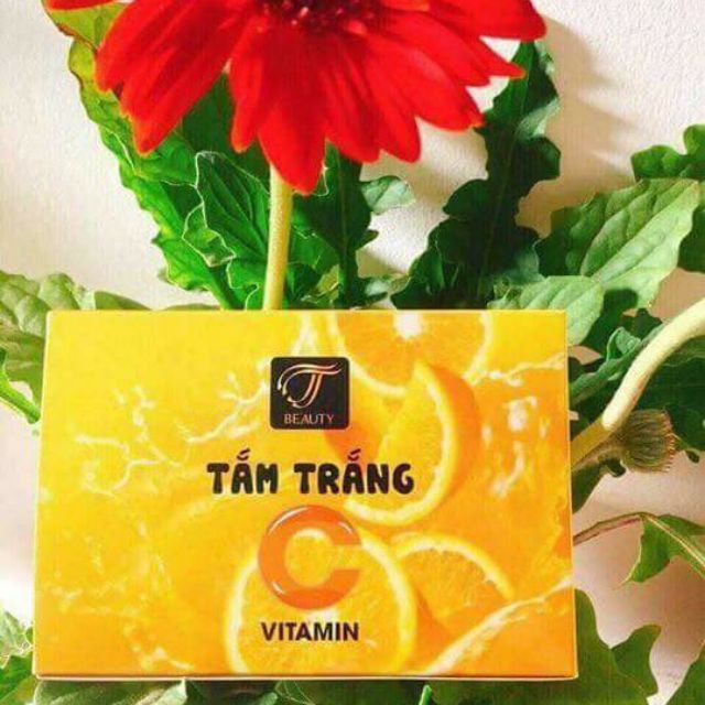 Tắm trắng cam vitamin