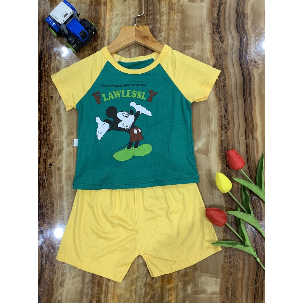 Quần áo trẻ em, bộ bé trai, bé gái mùa hè nhiều mẫu, hàng Minky Mom cao cấp, ảnh tự chụp