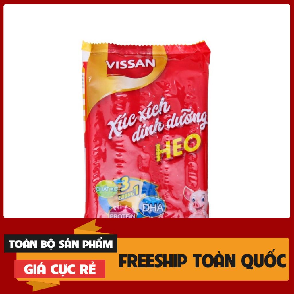 [HCM] Xúc Xích Heo Dinh Dưỡng Vissan gói 175g (5 cây x 35g). | BigBuy360 - bigbuy360.vn