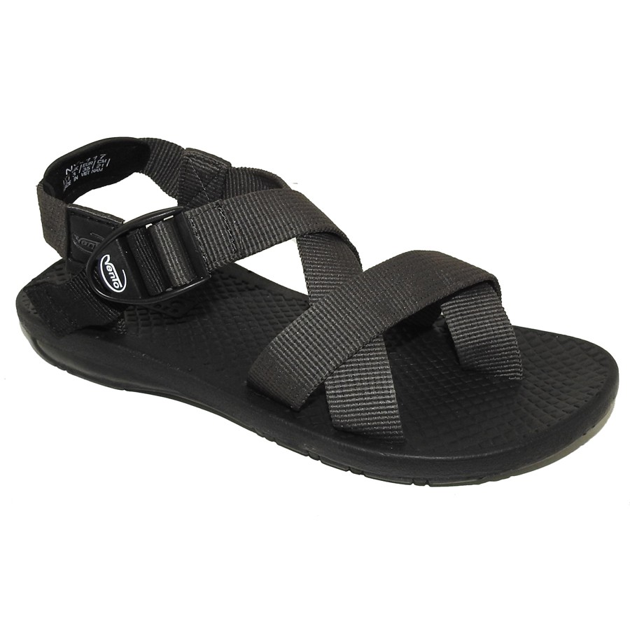 Giày sandal Vento nam xỏ ngón quai chéo vải dù có quai hậu cố định mang đi học đi biển du lịch NV65G