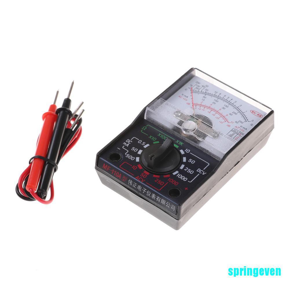 Đồng hồ đo điện áp Dc / Ac 1000v 250ma 1k