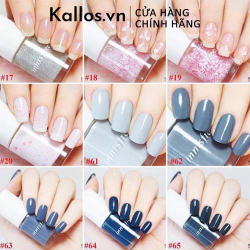 Sơn Móng Tay Hàn Quốc Innisfree Real Color Nail, Top Coat, Strengthener Version 2023 - Kallos Vietnam