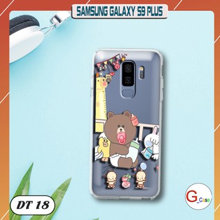 Ốp lưng SAMSUNG GALAXY S9 PLUS dẻo trong in hình