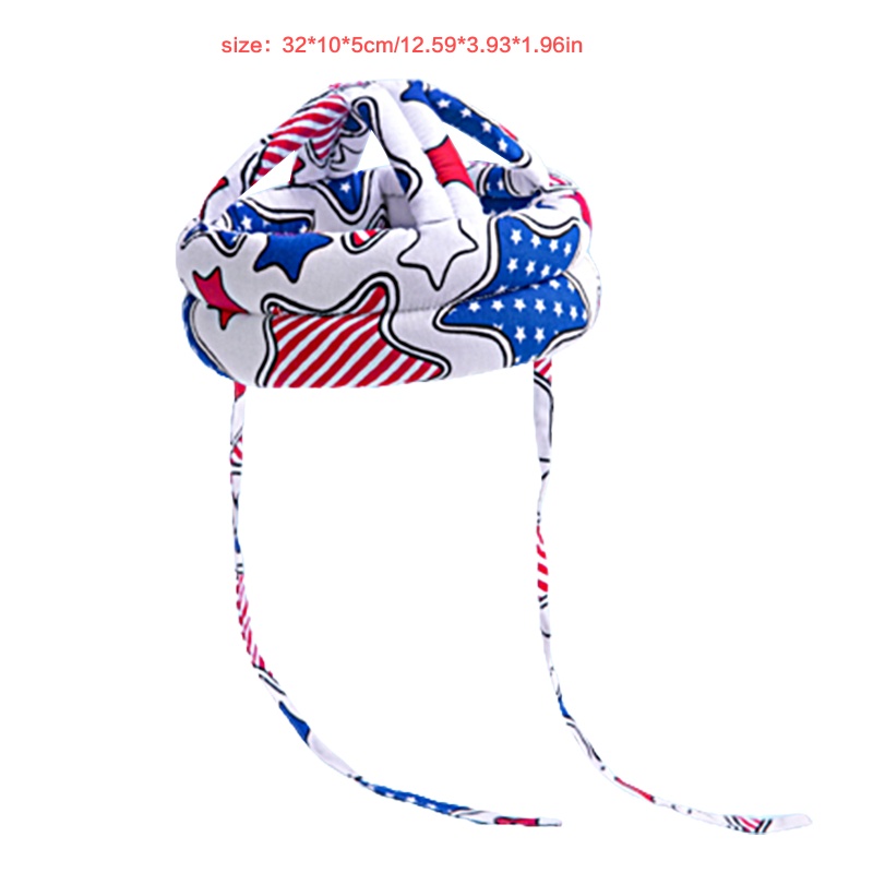 Mũ bảo hiểm bảo vệ đầu cho bé tập đi với rất nhiều hoạ tiết đáng yêu