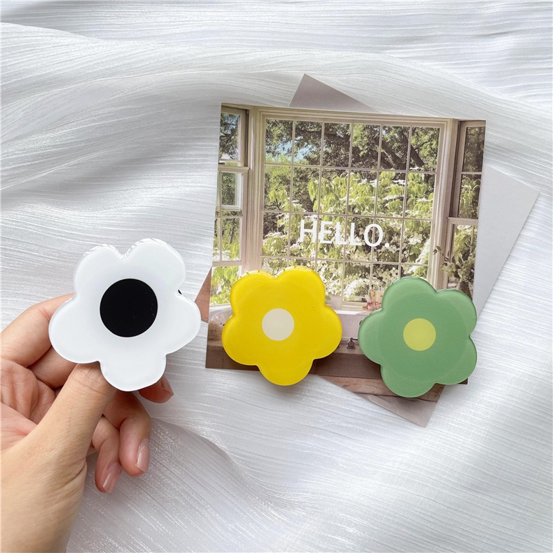 Giá đỡ điện thoại hình bông hoa nhiều màu sắc xinh xắn