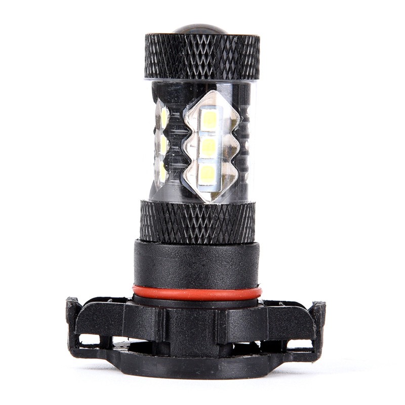 Set 2 Bóng Đèn Sương Mù PSX24W H16 5202 160W LED 144 SMD Ánh Sáng Trắng Dành Cho Ô Tô