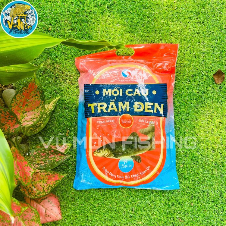 Mồi Xả Câu Cá Trắm Đen ( Trắm Ốc) Chép, Trắm Cỏ Dạng Hạt (1500g) SP - Vũ Môn Fishing