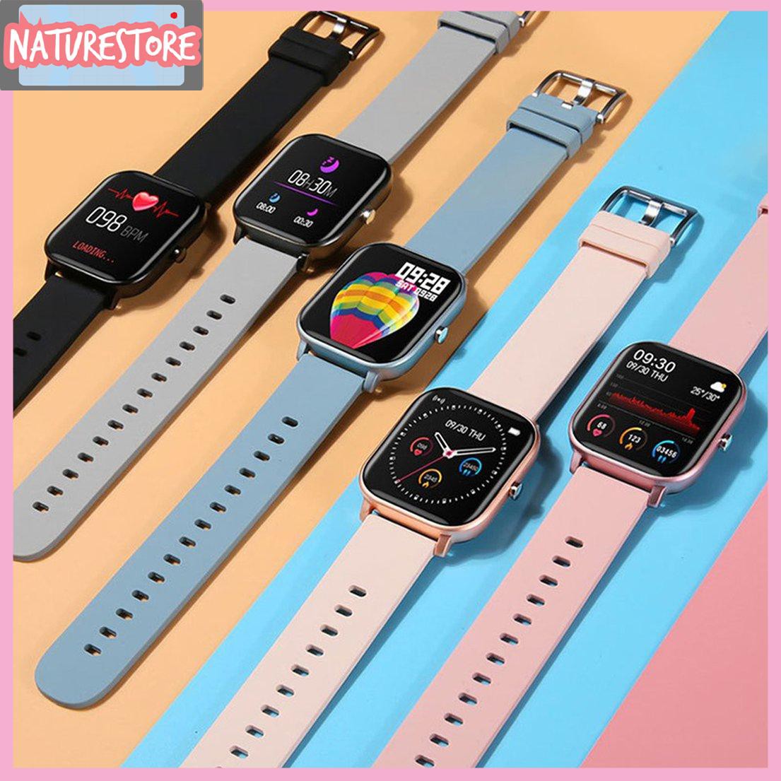 Đồng Hồ Đeo Tay Thông Minh 1.4 Inch Màn Hình Cảm Ứng Chống Nước Đo Nhịp Tim