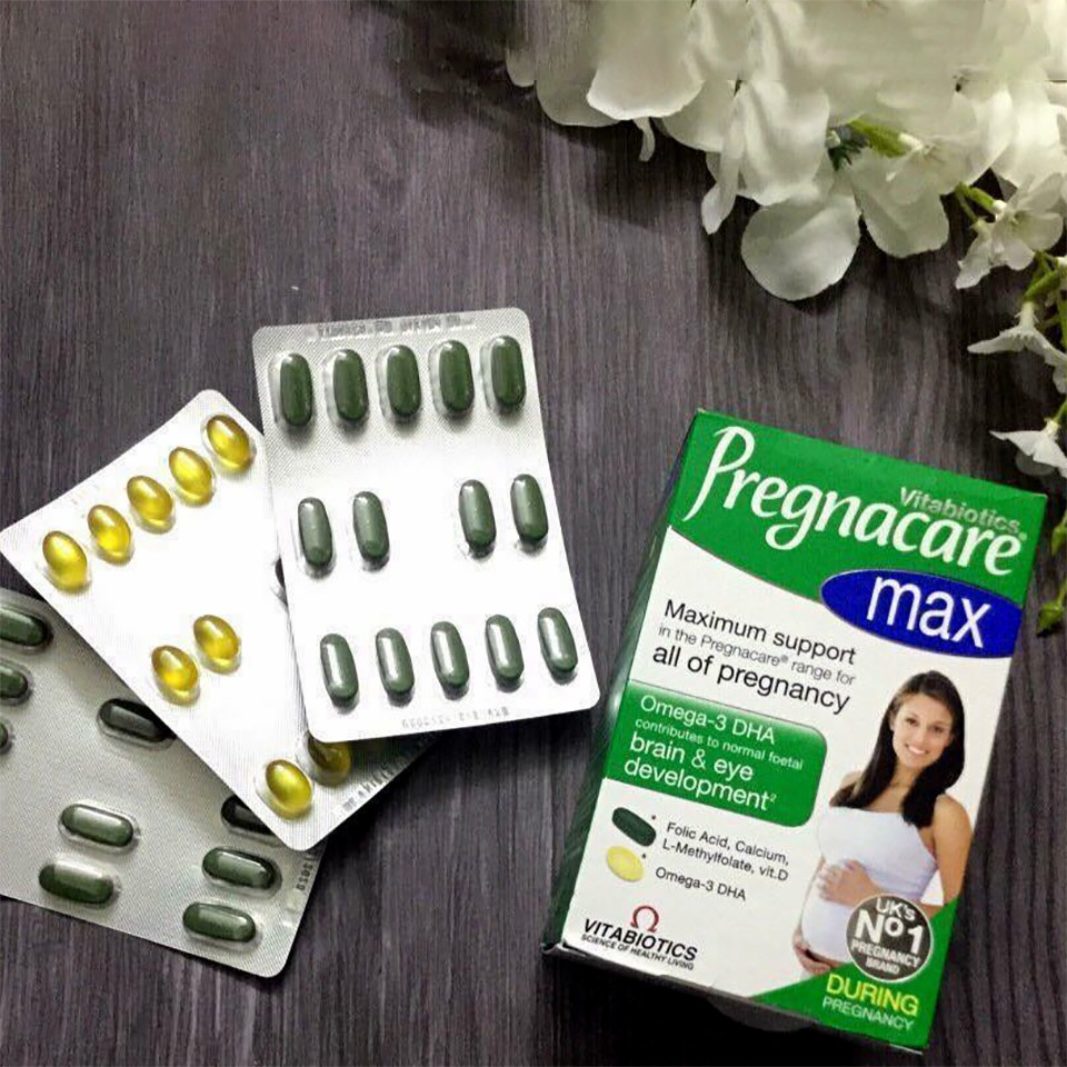 Vitamin Bầu Pregnacare Max (Hộp 84 viên)