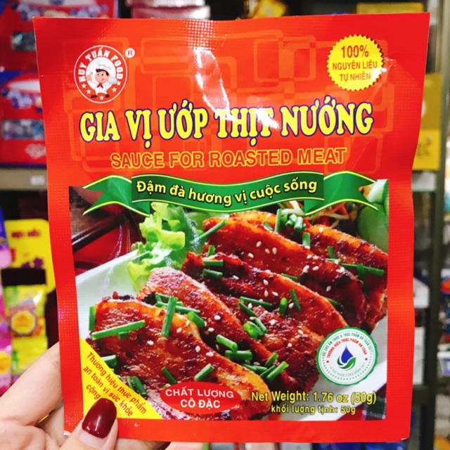 XỐT GIA VỊ ƯỚP THỊT NƯỚNG HUY TUẤN FOOD 50G