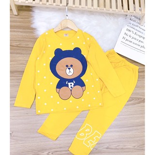 Combo bộ dài bé gái