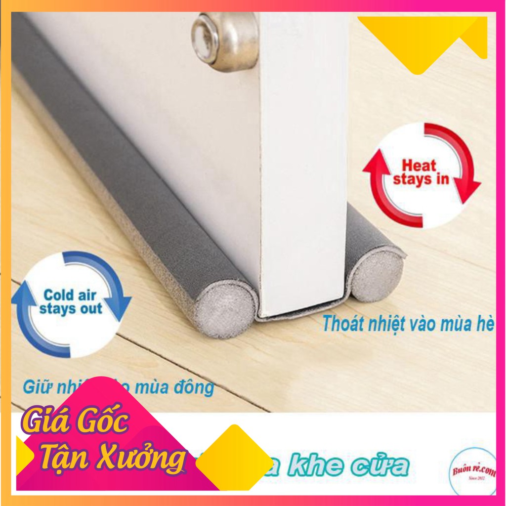 [RẺ VÔ ĐỊCH] Thanh nẹp xốp chặn đáy khe cửa LOẠI 1 DÀI 95CM đa năng - chắn gió, ngăn côn trùng, bụi bẩn,.....Ron chặn kh