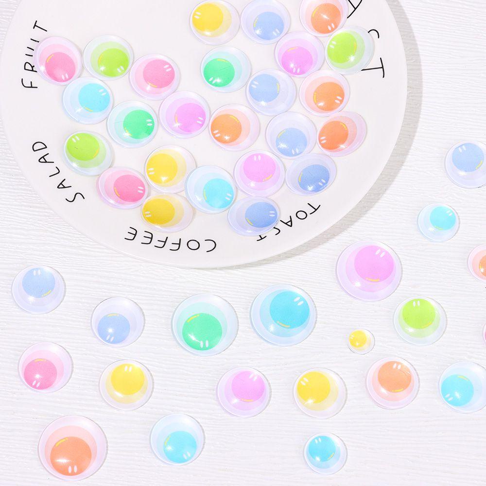 Set 50 Con Mắt Thủy Tinh 6/10/16/20/25mm Làm Thủ Công