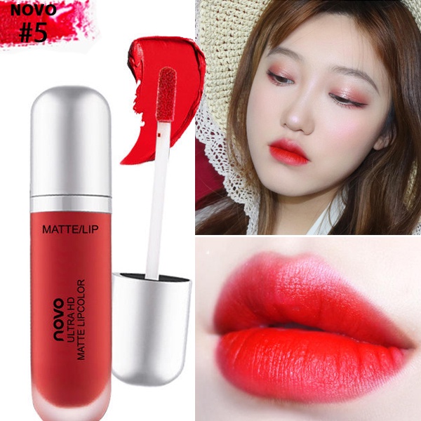 Son Kem Lì Novo Big Ultra HD Matte Lip Bền Màu Chống Trôi hàng nội địa trung