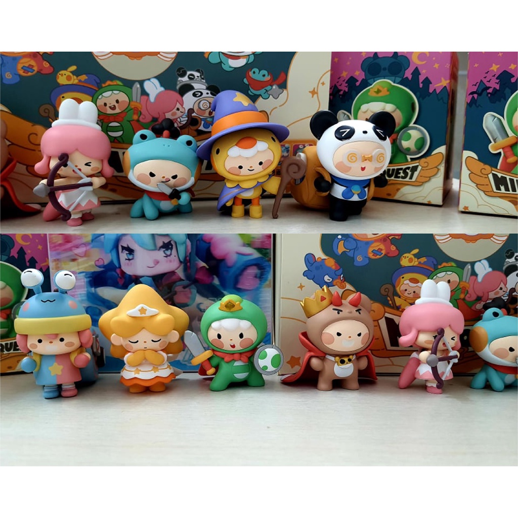 Mô hình Mini World phiên bản thế giới ma thuật (đã mở sẵn nhân vật để lựa)