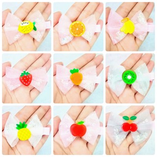 KẸP TÓC NƠ ICON TRÁI CÂY DỄ THƯƠNG CHO BÉ GÁI
