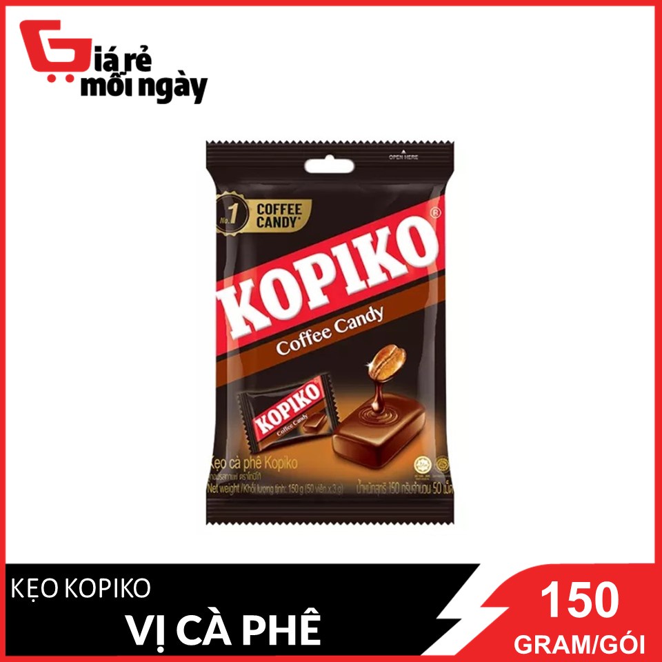 Kẹo cà phê Kopiko Coffee Bịch 150g