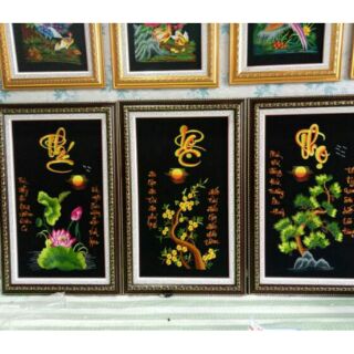 Tranh thêu sẵn phúc Lộc thọ