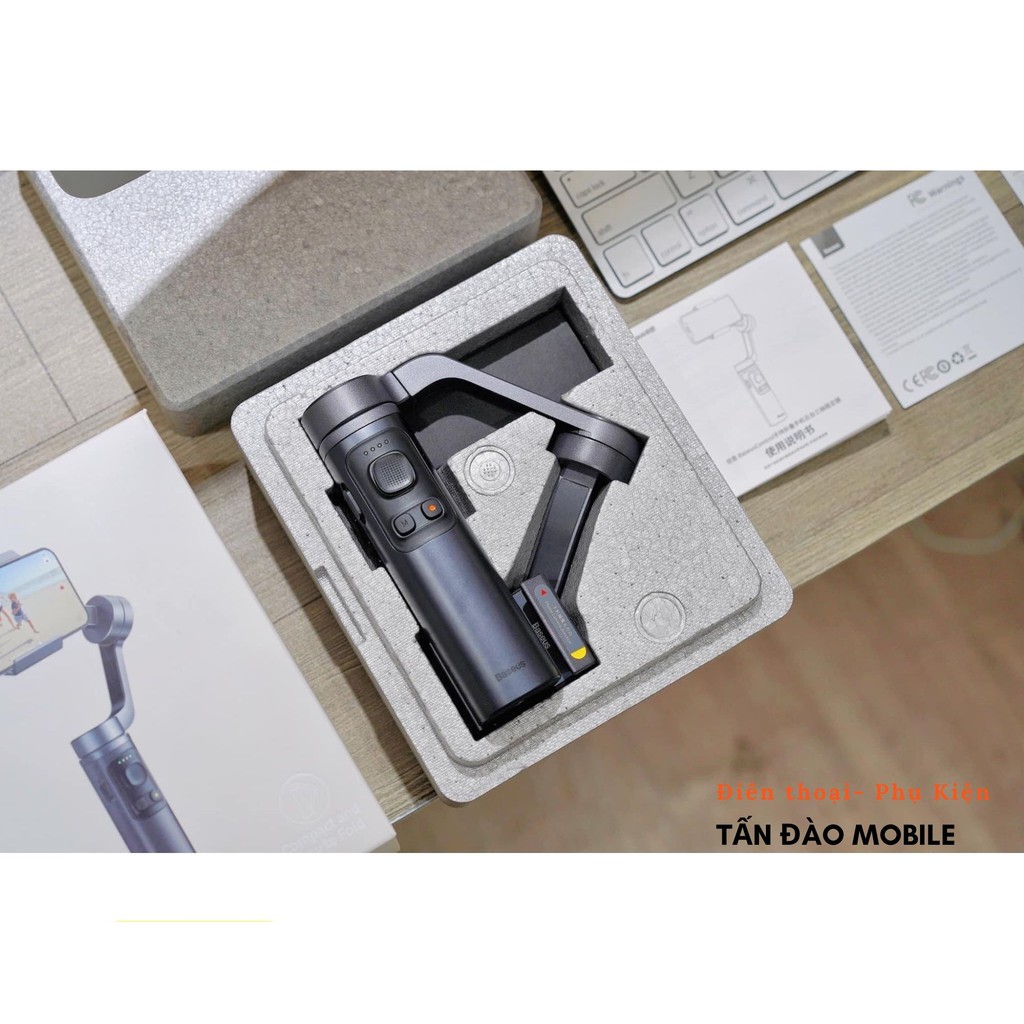 Gimbal Chống Rung Cho Điện Thoại- Baseus Control Smartphone - Thiết Kế Sang Chảnh Gọn Nhẹ | BigBuy360 - bigbuy360.vn