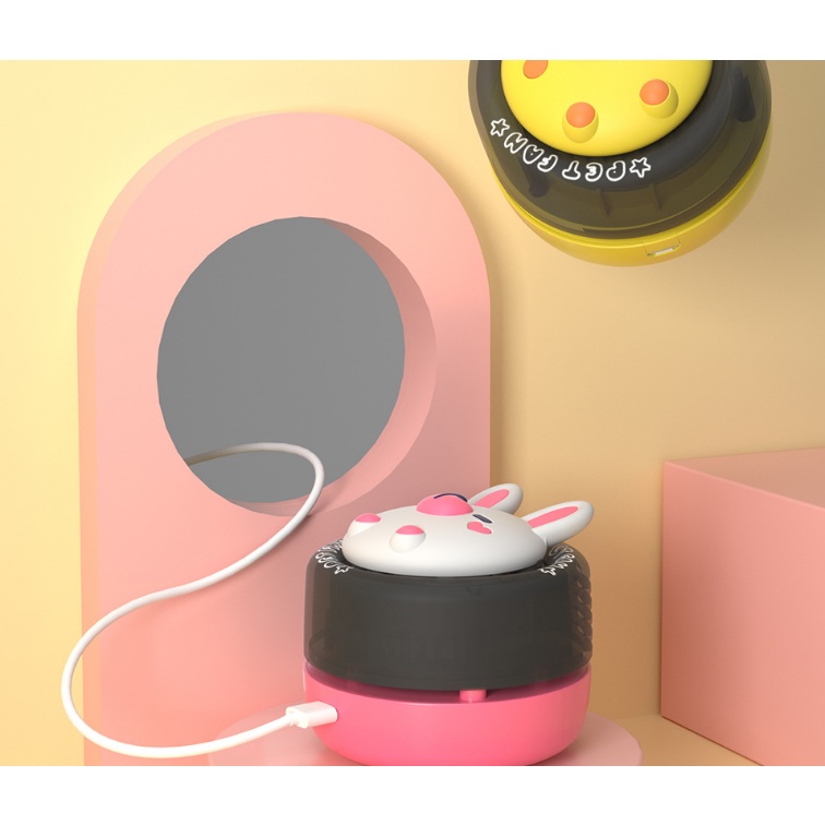 Quạt Mini Đeo Cổ Không Cánh Sạc USB Dành Cho Trẻ Em