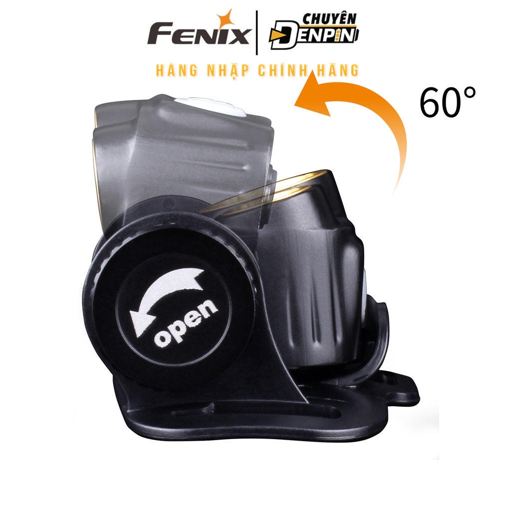 Đèn Pin Đội Đầu Fenix HM65R độ sáng 1400 Lumen, tầm chiếu xa 163m, Tích hợp sạc Type C