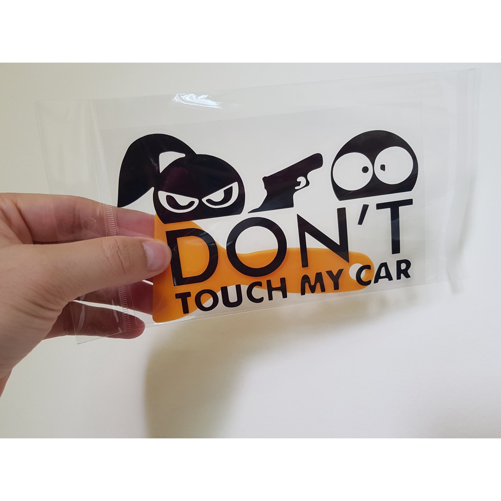 Tem ô tô don't touch my car - 01