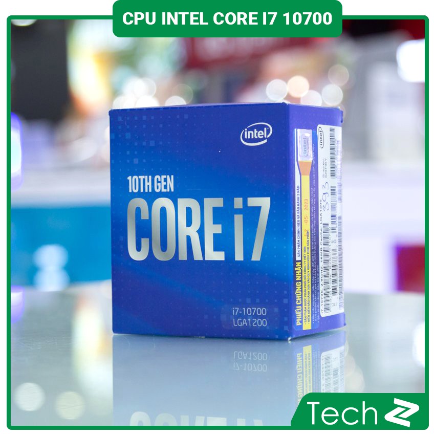 CPU Intel Core i7 10700 (2.9GHz turbo up to 4.8GHz, 8 nhân 16 luồng, 16MB Cache, 65W) Socket LGA 1200 | BigBuy360 - bigbuy360.vn