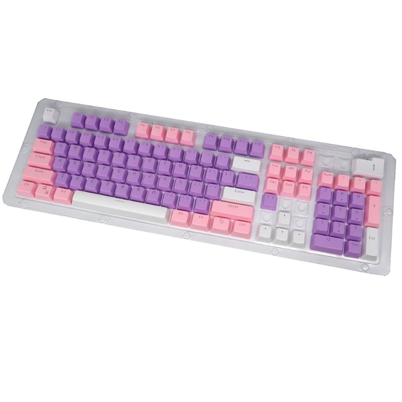104 Keycap thay thế Pbt phối 3 màu cho bàn phím cơ