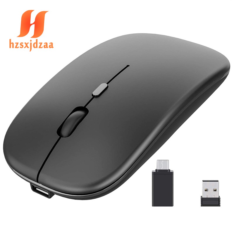 Chuột ko dây Cổng Usb Và Type-C Cho Laptop/laptop táo