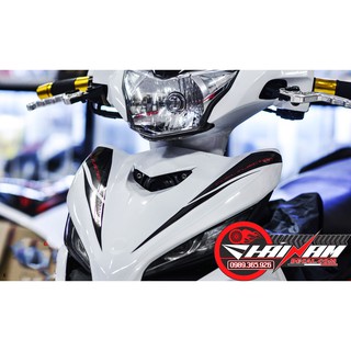 Tem Trùm Exciter 135 Trắng Đen