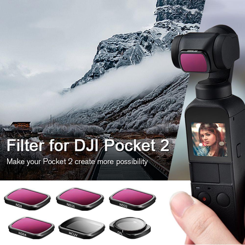BTLIMER Kính Lọc Phân Cực Bỏ Túi 2 Cho DJI Pocket 2