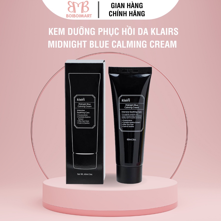 Kem Dưỡng Klairs Midnight Blue Calming Cream