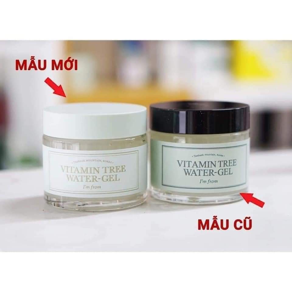 [Auth] Kem dưỡng thải độc sáng da dạng gel I'm From Vitamin Tree Water - gel mẫu mới hàng chuẩn kèm bill