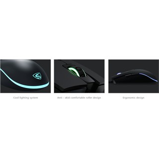 MOUSE GAMING LED FL-ESPORTS G52 2000DPI