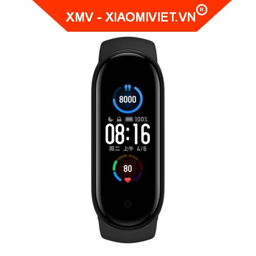 Vòng đeo tay thông minh Xiaomi Mi Band 5 - Bản quốc tế - Hàng chính hãng