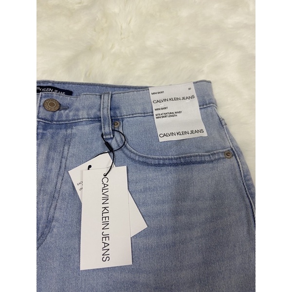 Váy jeans nữ CK size 30 xách tay US