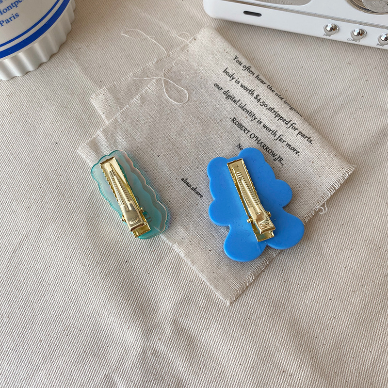 Kẹp tóc một bên giữ tóc con hình động vật nhỏ đơn giản dễ thương phong cách Hàn Quốc thời trang