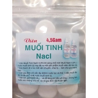 viên muối tinh nacl 10v