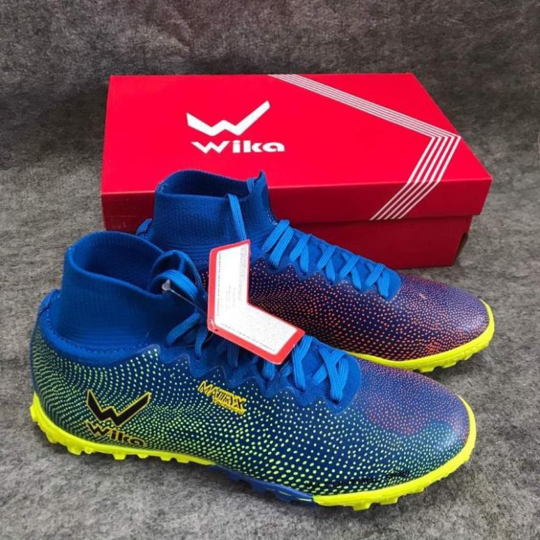 FREESHIP✌Tặng tất 40k✌️ Giầy đá bóng Wika Superspeed chính hãng - khâu kín đế 100% - giày đá bóng đế TF - nhiều màu