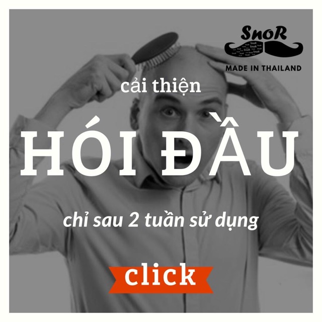 SÁP SNOR THAILAND MỌC RÂU, TÓC VÀ TẤT CẢ CÁC LOẠI LÔNG 15G CÓ CHỨA LCLT