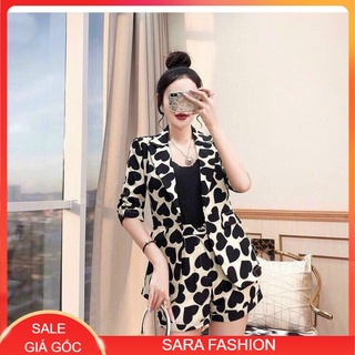 Sét bộ vest 3 món hình trái tim