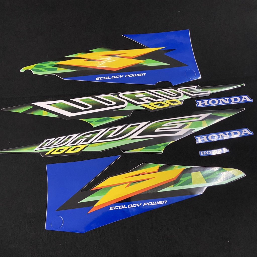 TEM DÁN XE WAVE THÁI ĐỜI 2004 3 LỚP CAO CẤP NHƯ ZIN