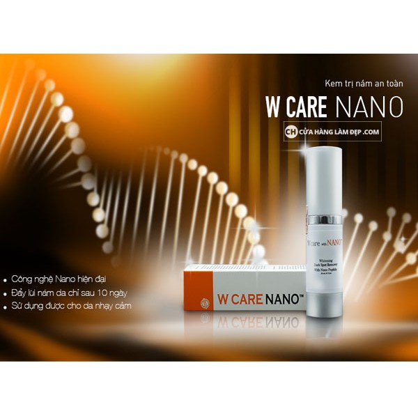 Kem giảm nám an toàn Wcare With Nano 20ml