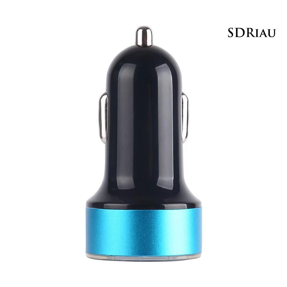 Tẩu sạc nhanh 3.1A có đèn led hiển thị tiện dụng cho xe hơi